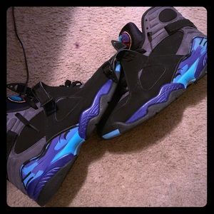 Aqua Jordan 8s